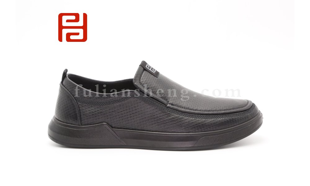 福連升男鞋秋季新款樂福鞋休閑鞋舒適棉麻男鞋駕車鞋圖片