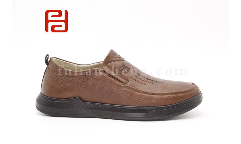 福連升男鞋透氣舒適棉麻百搭男士休閑鞋圖片
