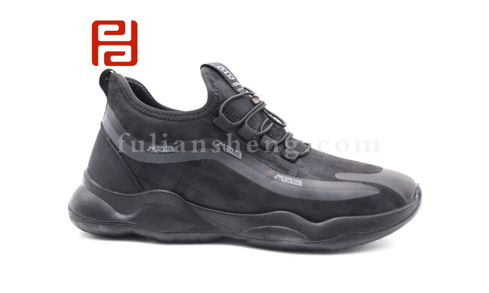 福連升時尚休閑運動男鞋輕便中年加絨保暖男鞋圖片