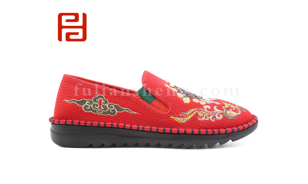 福連升老北京布鞋國粹時尚潮鞋復古千層底女鞋