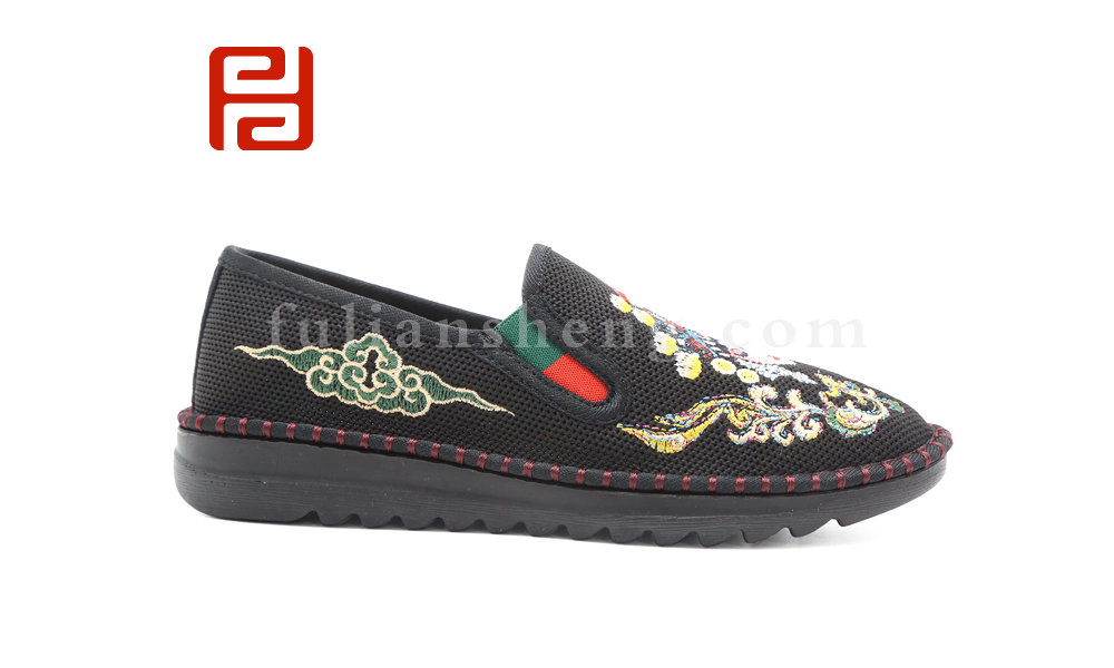 福連升老北京布鞋國粹時尚潮鞋復古千層底女鞋