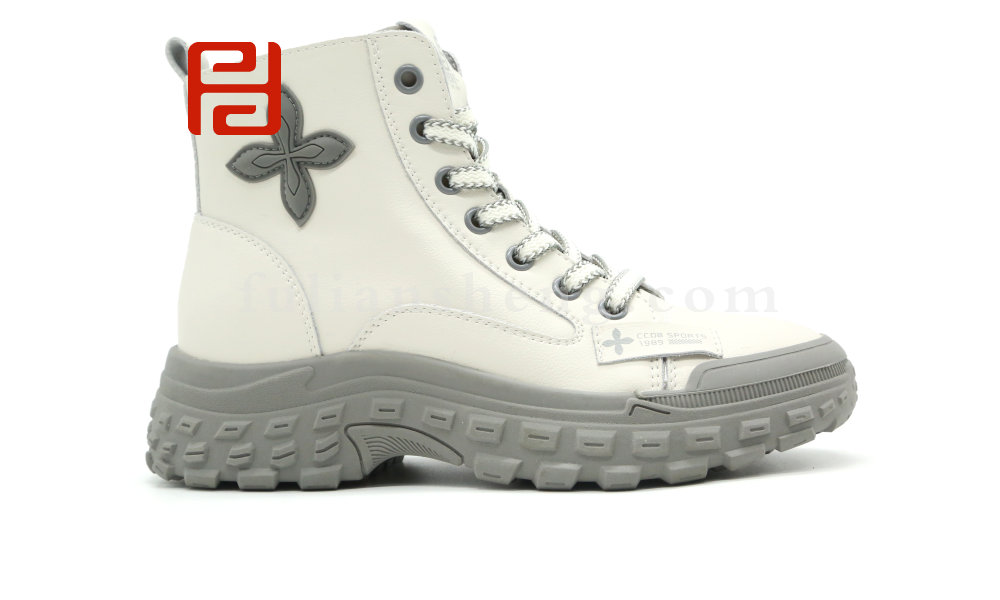 福連升冬季時尚榴蓮鞋增高厚底保暖舒適休閑女鞋