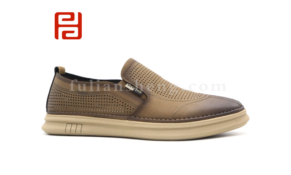 福連升夏季男鞋輕松工作商務鞋