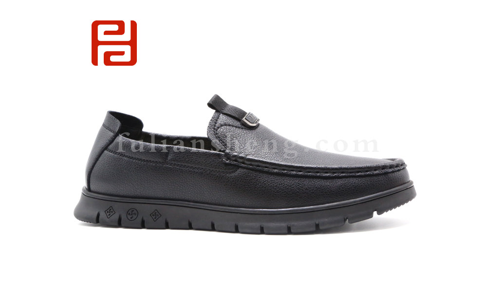 福連升秋季新款商務休閑豆豆鞋商務男鞋