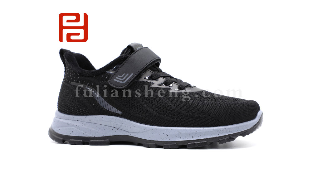 福連升冬季新款運動生活男鞋休閑運動健步鞋