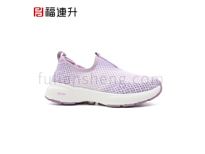 福連升夏季新款空氣彈洞洞鞋休閑運動女鞋