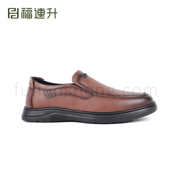 福連升冬季保暖商務休閑男鞋