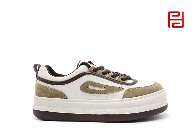 真皮小白鞋ins潮流時尚百搭韓版厚底休閑板鞋女單鞋