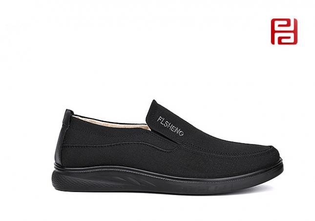 福連升春秋男款單鞋休閑舒適養生中老年鞋