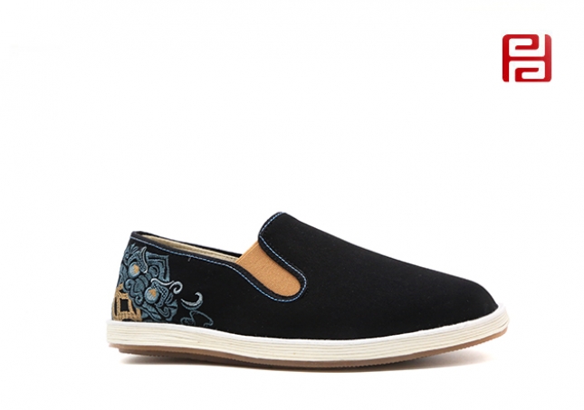 福連升春秋新款中國經典老北京布鞋男鞋傳統鞋單鞋