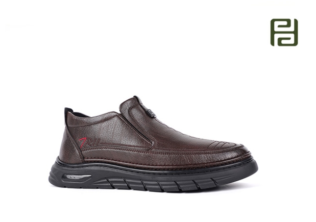 福連升冬季新款軟底通勤鞋商務休閑男鞋